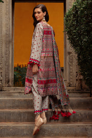 Charizma C-Print Vol-01 Printed Linen Unstitched 3Pc Suit CPW5-01