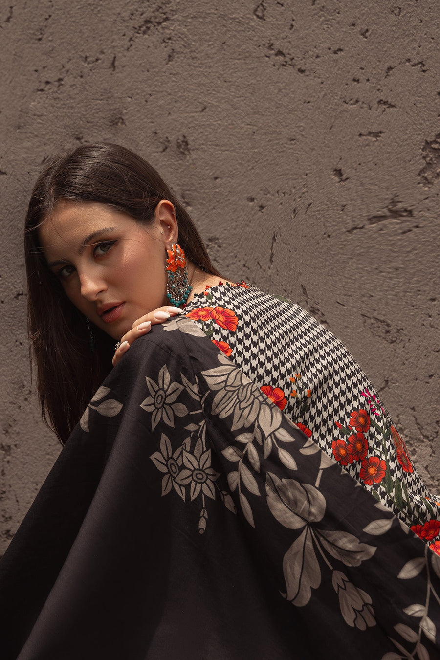 Charizma C-Print Vol-01 Printed Linen Unstitched 3Pc Suit CPW5-04