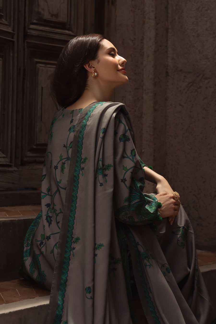 Charizma C-Print Vol-01 Printed Linen Unstitched 3Pc Suit CPW5-07