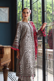Charizma C-Print Vol-01 Printed Linen Unstitched 3Pc Suit CPW5-09