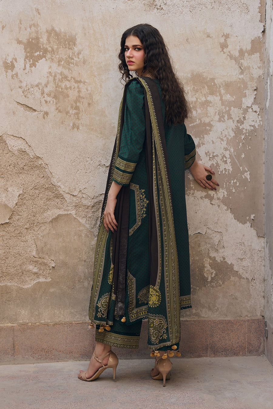 Charizma C-Print Vol-03 Printed Linen Unstitched 3Pc Suit CPW5-19