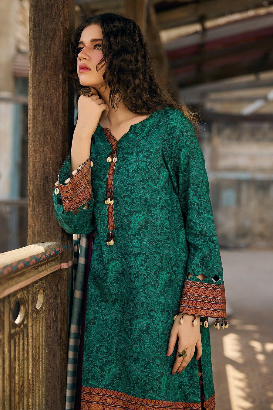 Charizma C-Print Vol-03 Printed Linen Unstitched 3Pc Suit CPW5-20