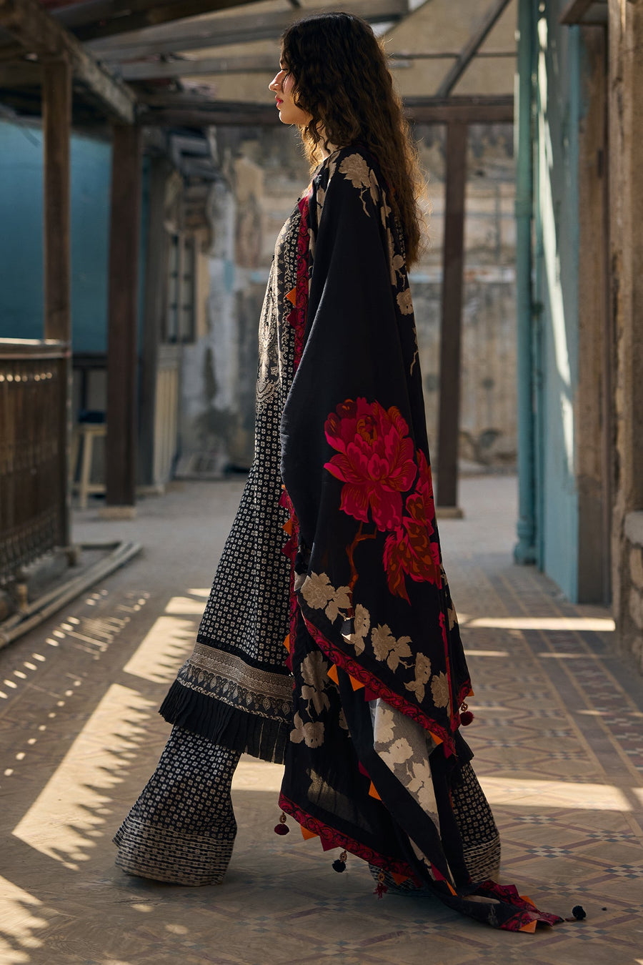Charizma C-Print Vol-03 Printed Linen Unstitched 3Pc Suit CPW5-22