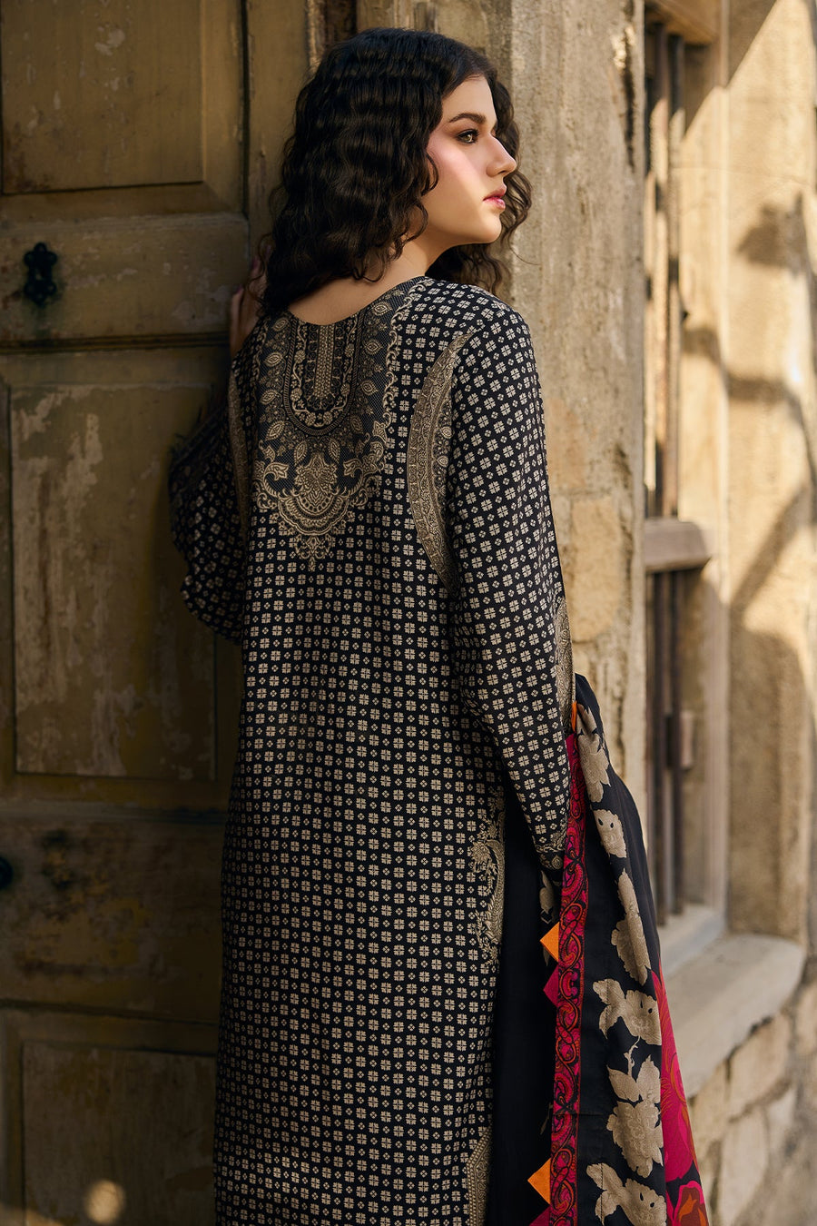 Charizma C-Print Vol-03 Printed Linen Unstitched 3Pc Suit CPW5-22