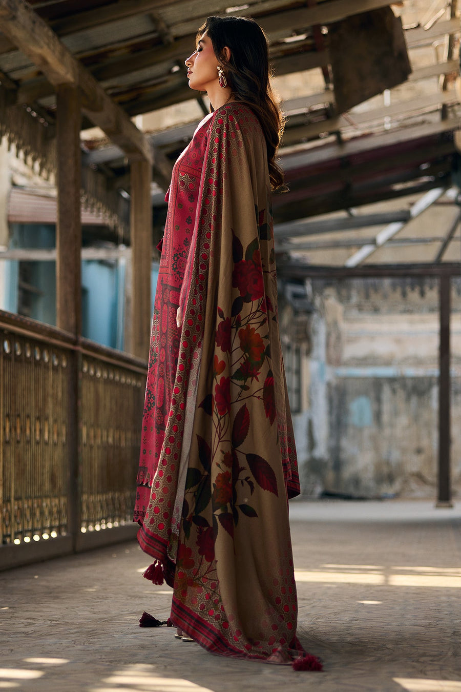 Charizma C-Print Vol-03 Printed Linen Unstitched 3Pc Suit CPW5-23