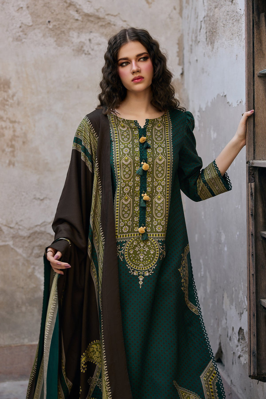 Charizma C-Print Vol-03 Printed Linen Unstitched 3Pc Suit CPW5-24