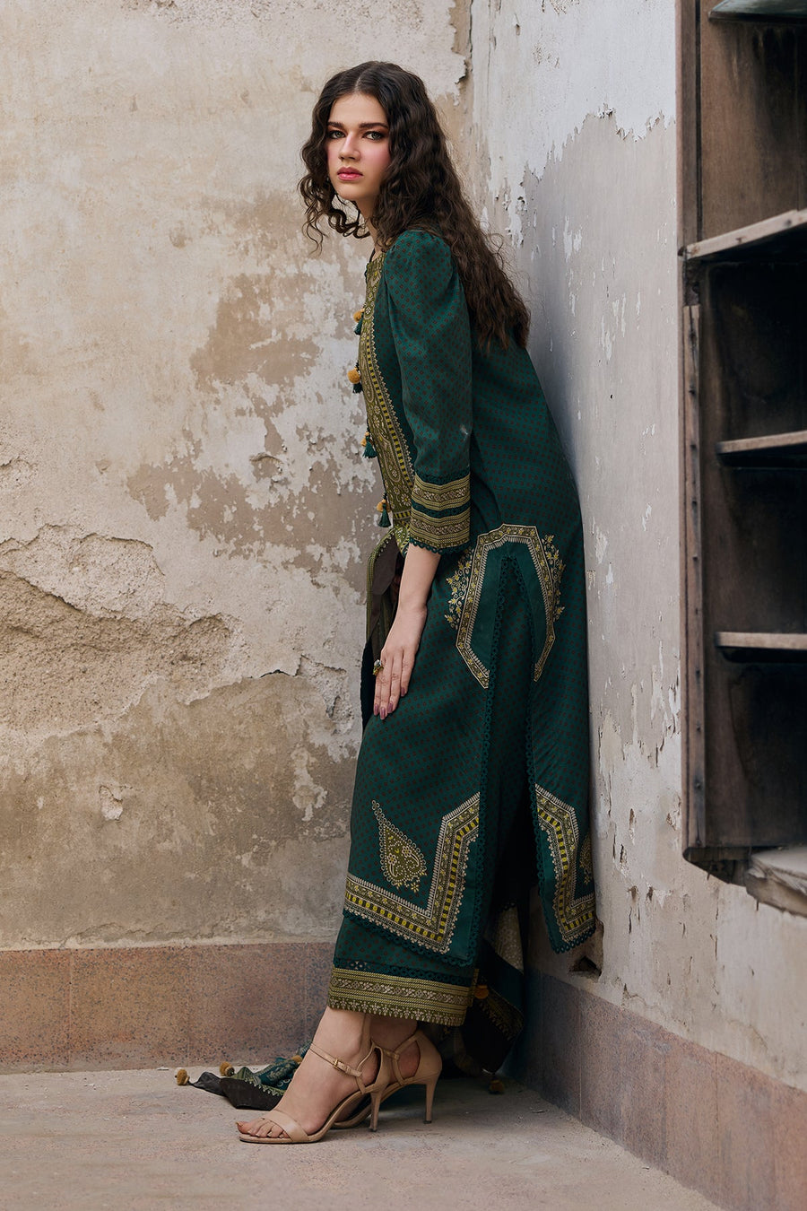 Charizma C-Print Vol-03 Printed Linen Unstitched 3Pc Suit CPW5-24