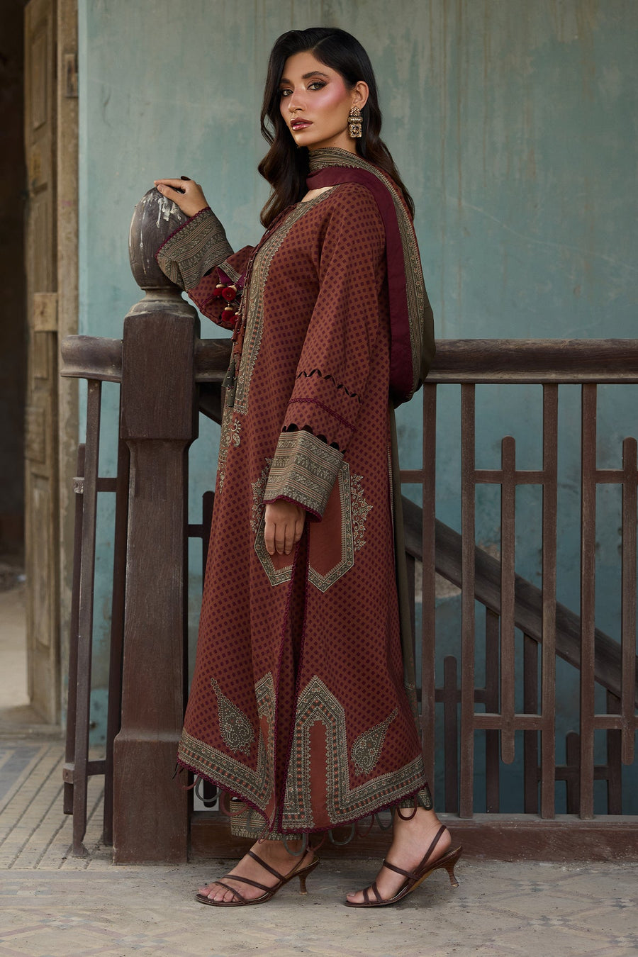 Charizma C-Print Vol-03 Printed Linen Unstitched 3Pc Suit CPW5-25
