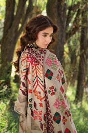 Charizma C-Print Printed Linen Unstitched 3Pc Suit CPW6-01