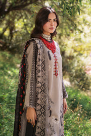 Charizma C-Print Printed Linen Unstitched 3Pc Suit CPW6-03