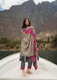 Charizma C-Print Printed Linen Unstitched 3Pc Suit CPW6-04