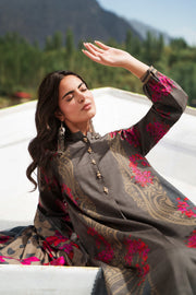 Charizma C-Print Printed Linen Unstitched 3Pc Suit CPW6-04