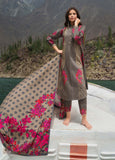 Charizma C-Print Printed Linen Unstitched 3Pc Suit CPW6-04
