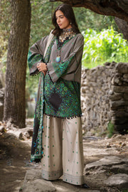 Charizma C-Print Printed Linen Unstitched 3Pc Suit CPW6-05