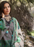 Charizma C-Print Printed Linen Unstitched 3Pc Suit CPW6-05