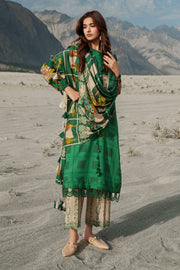Charizma C-Print Printed Linen Unstitched 3Pc Suit CPW6-08