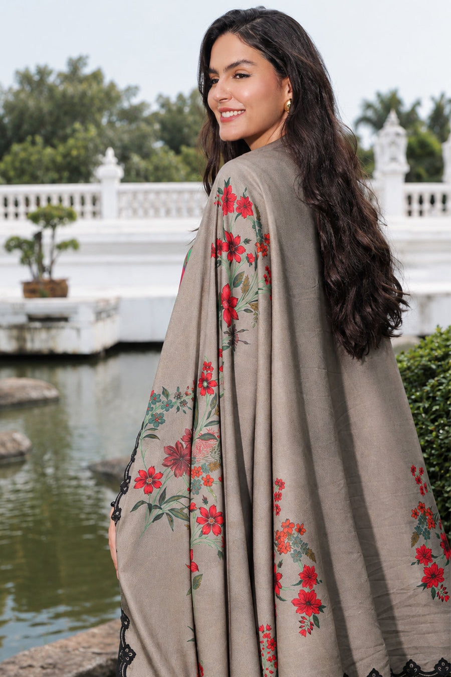 Charizma C-Print Vol-02 Printed Linen Unstitched 3Pc Suit CPW6-09