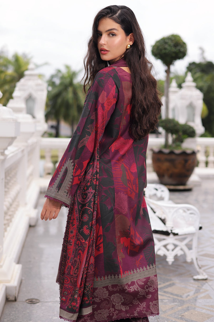 Charizma C-Print Vol-02 Printed Linen Unstitched 3Pc Suit CPW6-12