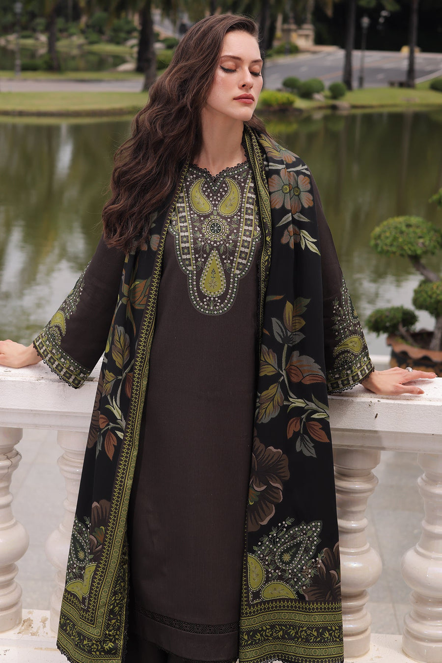 Charizma C-Print Vol-02 Printed Linen Unstitched 3Pc Suit CPW6-14