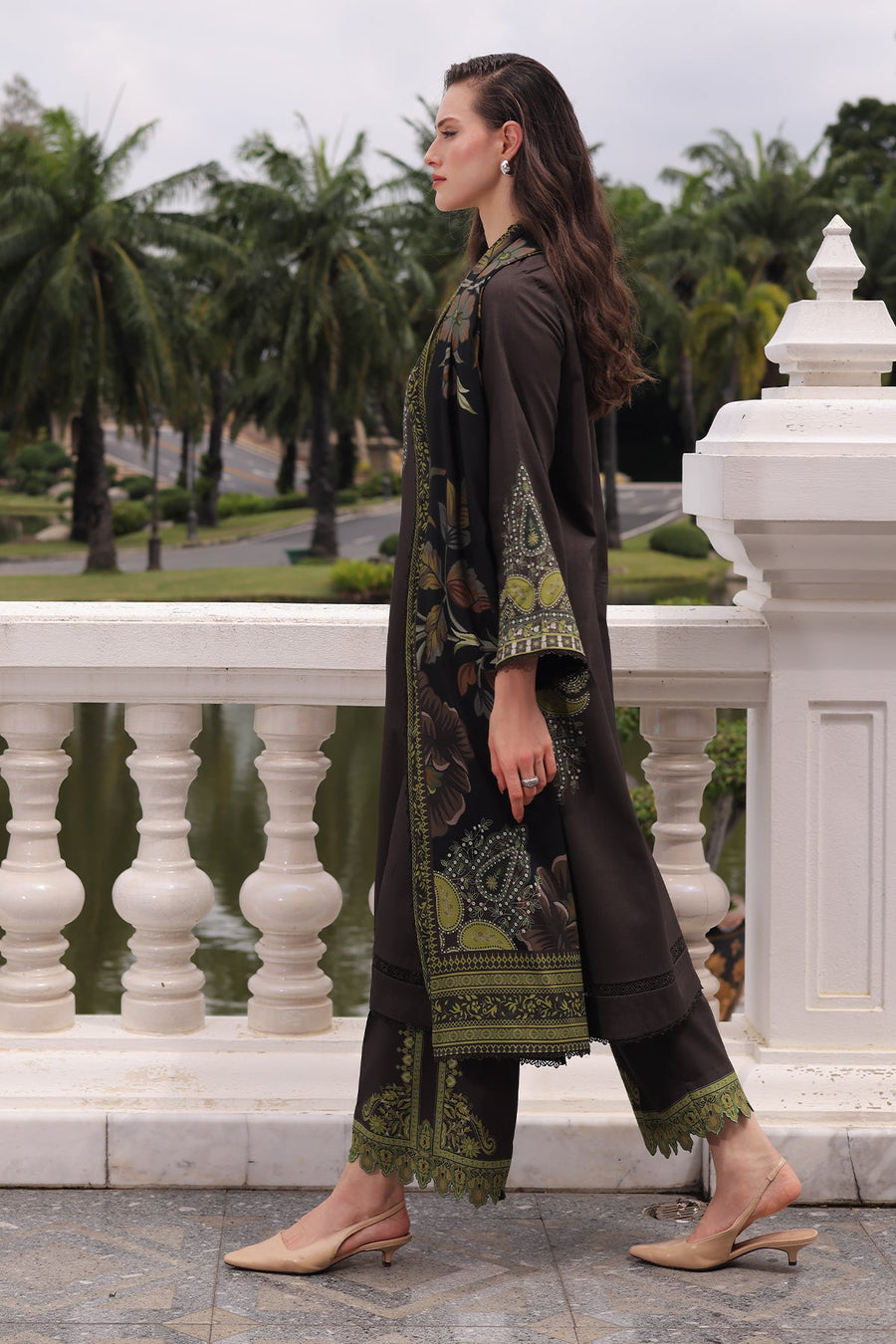 Charizma C-Print Vol-02 Printed Linen Unstitched 3Pc Suit CPW6-14