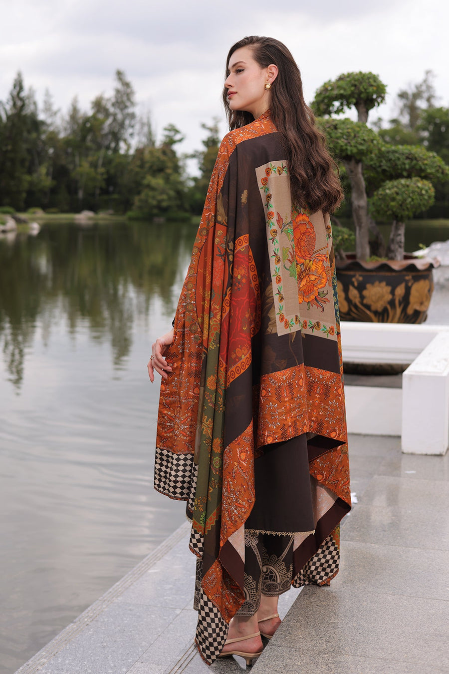 Charizma C-Print Vol-02 Printed Linen Unstitched 3Pc Suit CPW6-16