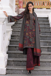 Charizma C-Print Vol-02 Printed Linen Unstitched 3Pc Suit CPW6-17