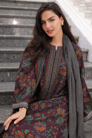 Charizma C-Print Vol-02 Printed Linen Unstitched 3Pc Suit CPW6-17
