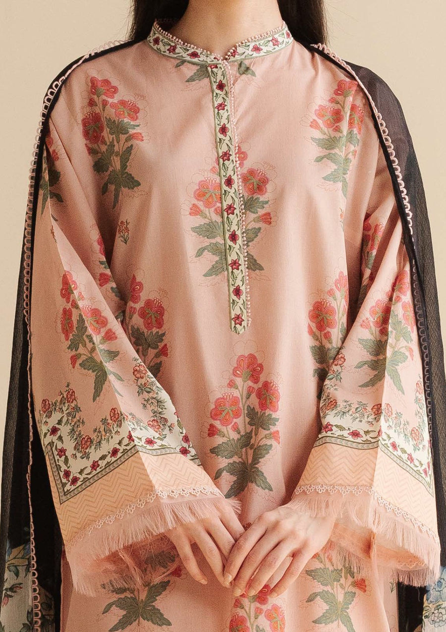 Coco by Zara Shahjahan Prints Unstitched Lawn 3Pc Suit CP-02A RAYA