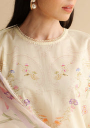 Coco by Zara Shahjahan Prints Unstitched Lawn 3Pc Suit CP-03B ARIA