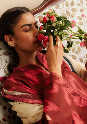 Coco by Zara Shahjahan Prints Unstitched Lawn 3Pc Suit CP-06A SILA
