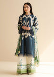 Coco by Zara Shahjahan Prints Unstitched Lawn 3Pc Suit CP-06B SILA