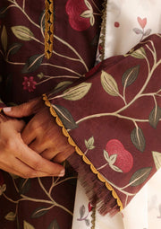 Coco by Zara Shahjahan Prints Unstitched Lawn 3Pc Suit CP-07A REY