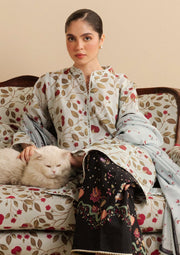 Coco by Zara Shahjahan Prints Unstitched Lawn 3Pc Suit CP-07B REY