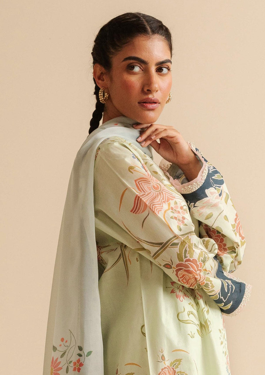 Coco by Zara Shahjahan Prints Unstitched Lawn 3Pc Suit CP-08A VARA