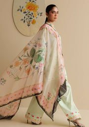 Coco by Zara Shahjahan Prints Unstitched Lawn 3Pc Suit CP-09A KAIA