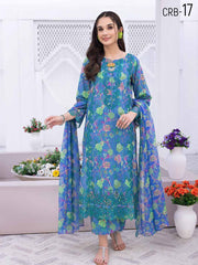 Charizma Rang-e-Bahar Vol-02 Embroidered Lawn Unstitched 3Pc Suit CRB-17