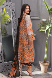 Charizma Rang-e-Bahar Embroidered Lawn Unstitched 3Pc Suit CRB4-01