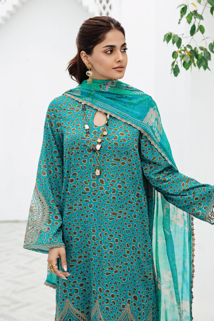 Charizma Rang-e-Bahar Embroidered Lawn Unstitched 3Pc Suit CRB4-07