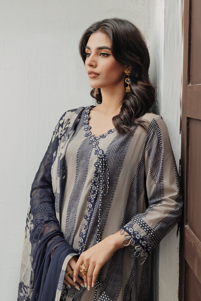 Charizma Rang-e-Bahar Embroidered Lawn Unstitched 3Pc Suit CRB4-08