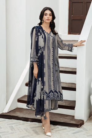 Charizma Rang-e-Bahar Embroidered Lawn Unstitched 3Pc Suit CRB4-08