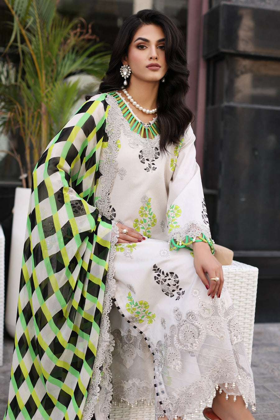 Charizma Rang-e-Bahar Embroidered Lawn Unstitched 3Pc Suit CRB4-14