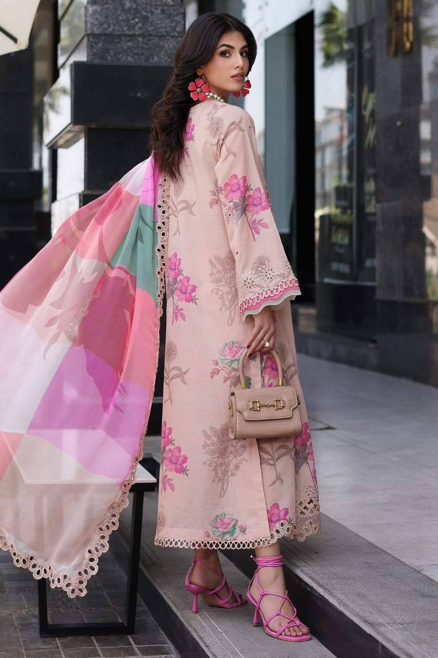 Charizma Rang-e-Bahar Embroidered Lawn Unstitched 3Pc Suit CRB4-15