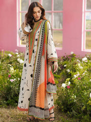 Charizma Rang-e-Bahar Embroidered Lawn Unstitched 3Pc Suit CRB6-02