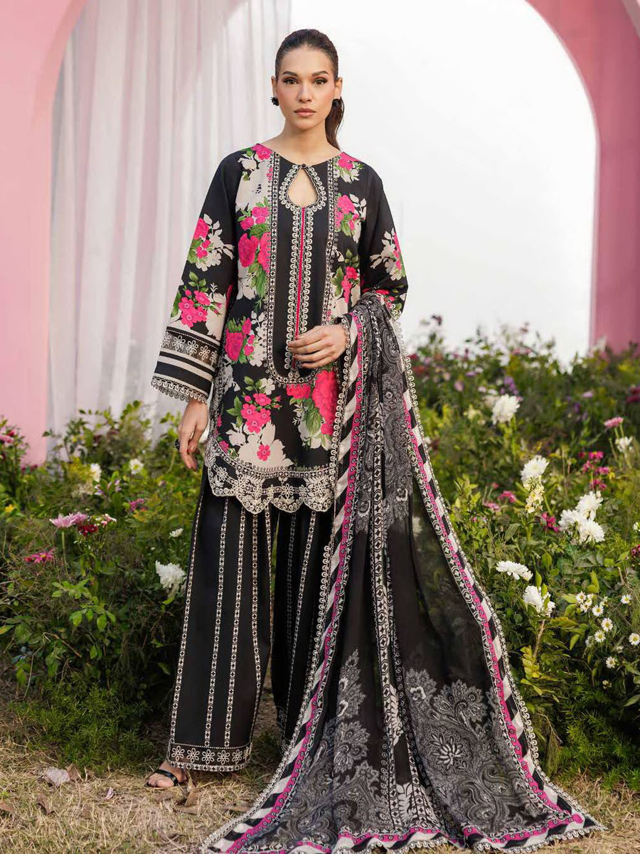 Charizma Rang-e-Bahar Embroidered Lawn Unstitched 3Pc Suit CRB6-06