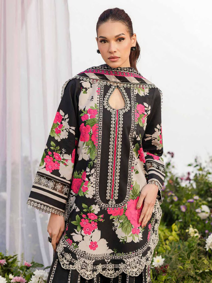 Charizma Rang-e-Bahar Embroidered Lawn Unstitched 3Pc Suit CRB6-06
