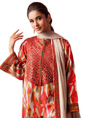 Charizma Rang-e-Bahar Embroidered Lawn Unstitched 3Pc Suit CRB6-08