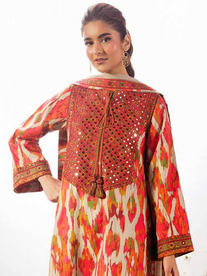 Charizma Rang-e-Bahar Embroidered Lawn Unstitched 3Pc Suit CRB6-08