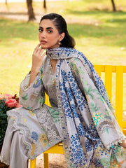 Charizma Range Embroidered Lawn Unstitched 3Pc Suit CRN4-03