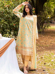 Charizma Range Embroidered Lawn Unstitched 3Pc Suit CRN4-09