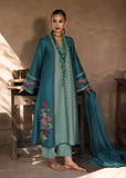 Crimson Mitti Winter Pret Embroidered Raw Silk 3Pc Suit CRWP-03 Rani Vogue(Turquoise)